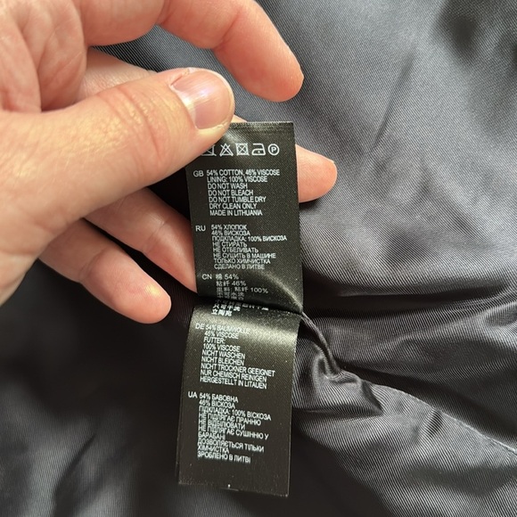 Men’s Reiss Bartlett Jacket in Navy - Picture 7 of 11